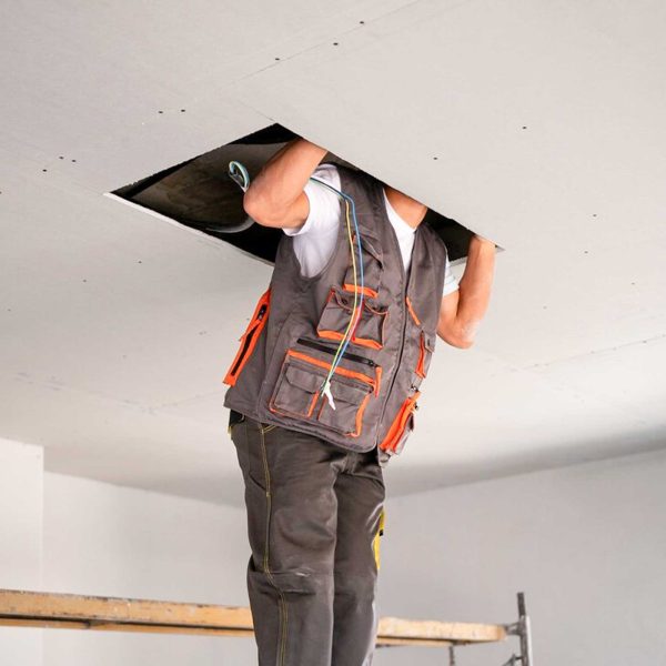 Opsætning af gipsloft