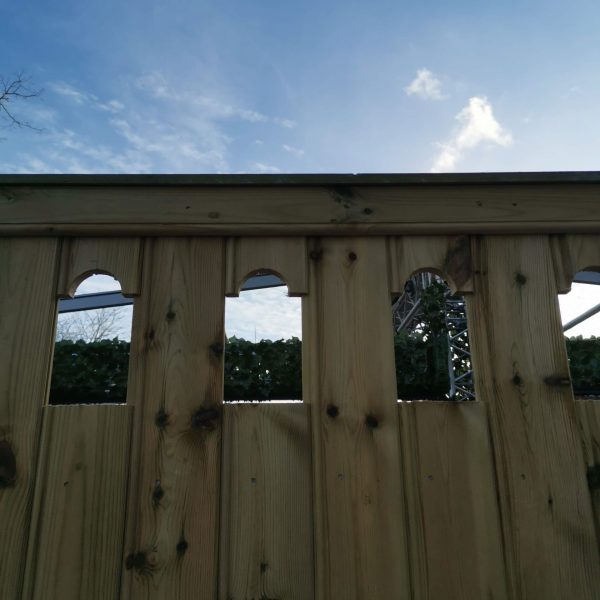 Nyt plankeværk på Frederiksberg