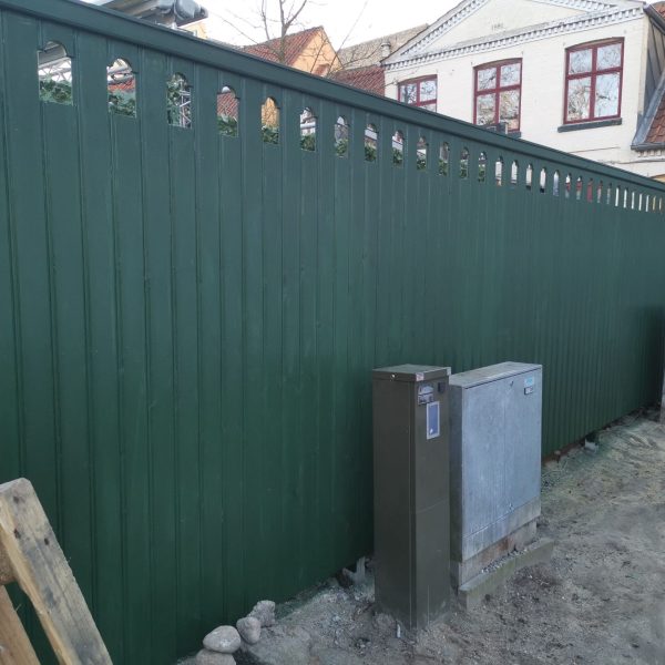 Nyt plankeværk på Frederiksberg