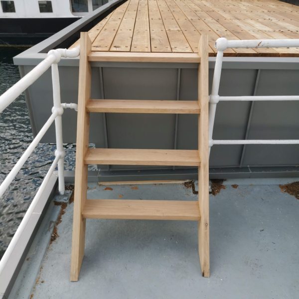 Tilbygning til Thomas Blachmans husbåd